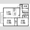 シャロームA棟の間取り画像