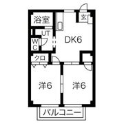 リバティヒルズAの間取り画像