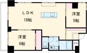ライフコア笹口の間取り画像