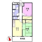 コーポ高田の間取り画像