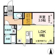 Cuore山王の間取り画像