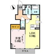 フェリジータ Ⅲの間取り画像