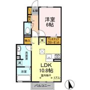 グランメール輝の間取り画像