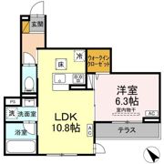 D-Clairの間取り画像