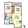 D-Clairの間取り画像