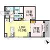 セレスティア徳丸 B棟の間取り画像
