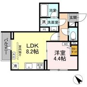 セレスティア徳丸 B棟の間取り画像