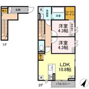 雑司が谷一丁目PJの間取り画像