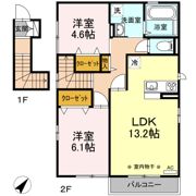 グレイス C棟の間取り画像