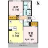 セブンス ドエル Bの間取り画像