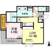 セレスティア中村の間取り画像