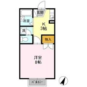 ファミール堀部Ⅲ A棟の間取り画像