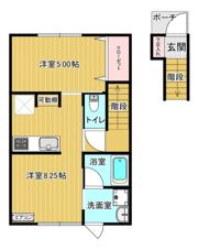 エターナル Ⅱの間取り画像