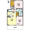 MAISON DE FLEUR 楠葉 ローズの間取り画像