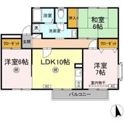 トゥインクル林の間取り画像