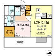 D-ROOM中原東Ⅱの間取り画像