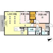 TORISIA上の原の間取り画像