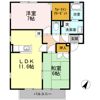 PLACIDE A館の間取り画像