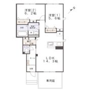 ノワールフェーブの間取り画像