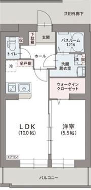 リデンテの間取り画像