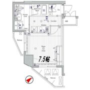 ジーコンフォートウエスト新横浜の間取り画像