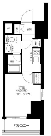 ガリシア代々木の間取り画像