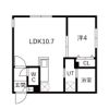 Lien北12(リアン)の間取り画像