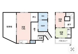 松戸市六実戸建の間取り画像