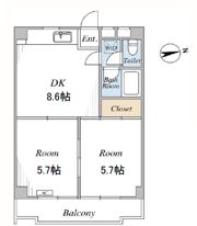 Amenity栄の間取り画像