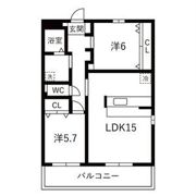 リバーサイドヴィレッジの間取り画像