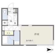 COZY茶屋ヶ坂の間取り画像