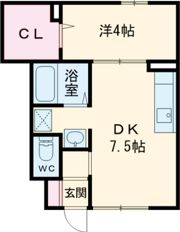 クレセントの間取り画像