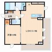 LUANA・AIR・RESIDENCE宮町の間取り画像