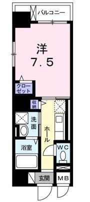 エ クールの間取り画像
