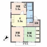 大町ガーデンライフの間取り画像