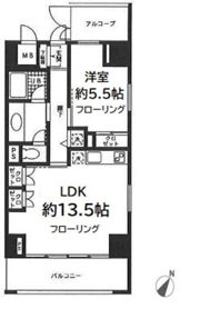 ロジュマン湘南の間取り画像