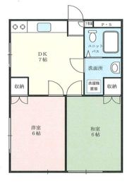 スカイハイツの間取り画像