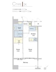 エンクレスト博多駅東Ⅱの間取り画像