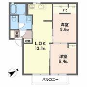 ペイサージュ稲熊の間取り画像