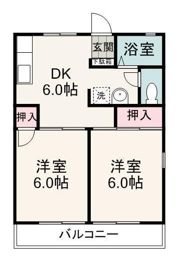 セジュール紀乃の間取り画像