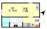 PUERTA東門前の間取り画像