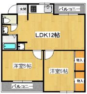 室町ハイツの間取り画像