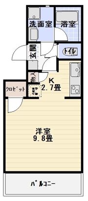 メルヴェイユ北安東の間取り画像