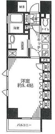 イトーピア池袋メトロポリタンの間取り画像