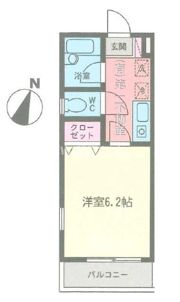 ファーストハイツの間取り画像