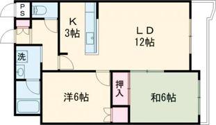 Corsa五稜郭の間取り画像