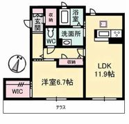 アイビー倉敷 B棟の間取り画像