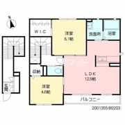 KーSUNS B棟の間取り画像