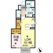 G－room A棟の間取り画像