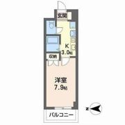 ウエストフィールドの間取り画像